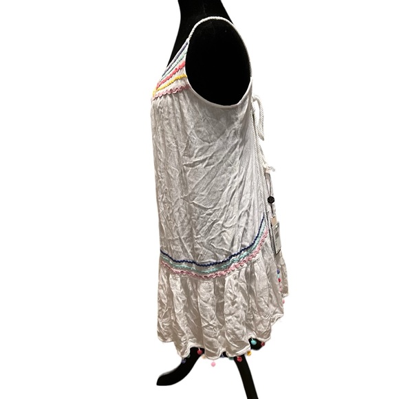 Nanette Lepore White Selina Swim Cover Up - Size Large - Picture 5 of 8